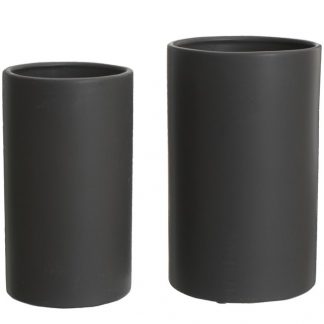 OUTLET Potte Ø13,5 cm, matt sort