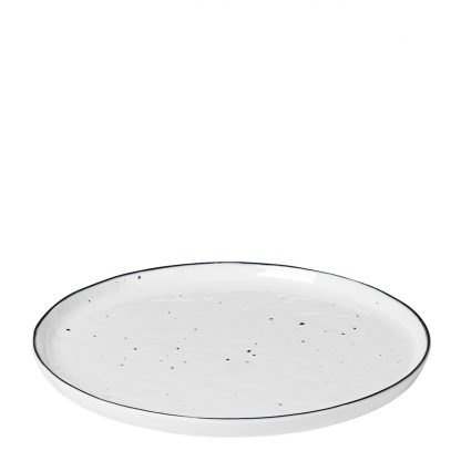 Salt tallerken med prikker 22 cm Broste Copenhagen