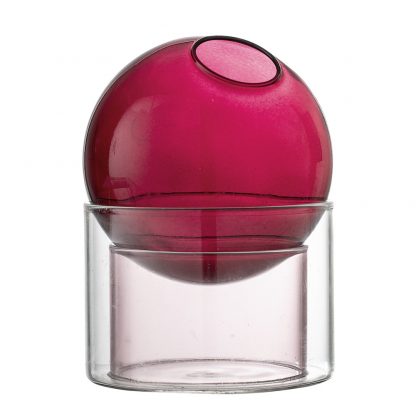 Glassvase Bloomingville rosa