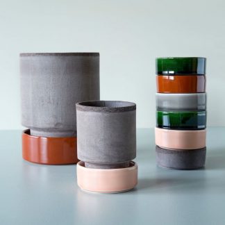 the hoff potte bergs potter grå 8 cm