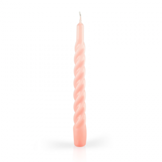 Lys twist 21 cm Candles with a twist lys rosa