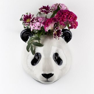 Quail ceramics veggvase panda