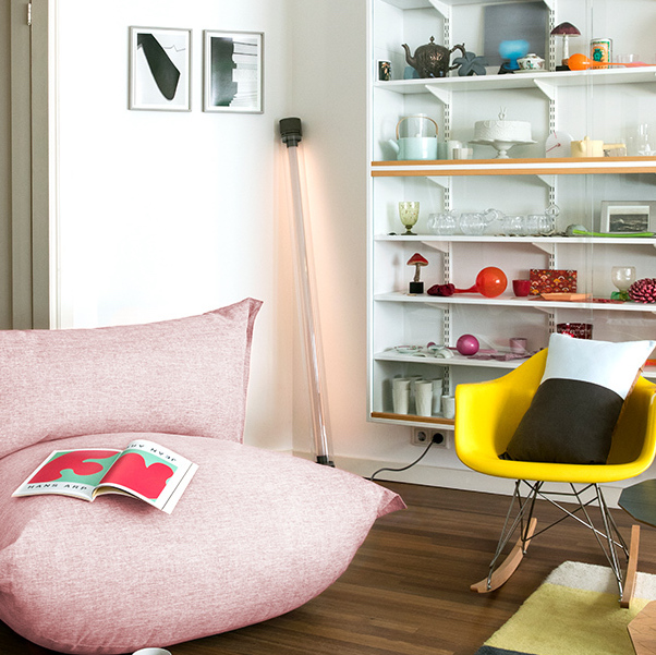 Tjoep lampe grey blue Fatboy Original