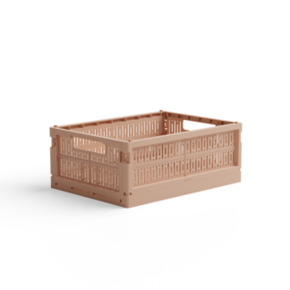 Made Crate foldekasse midi blush