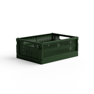 Made Crate foldekasse midi racing green