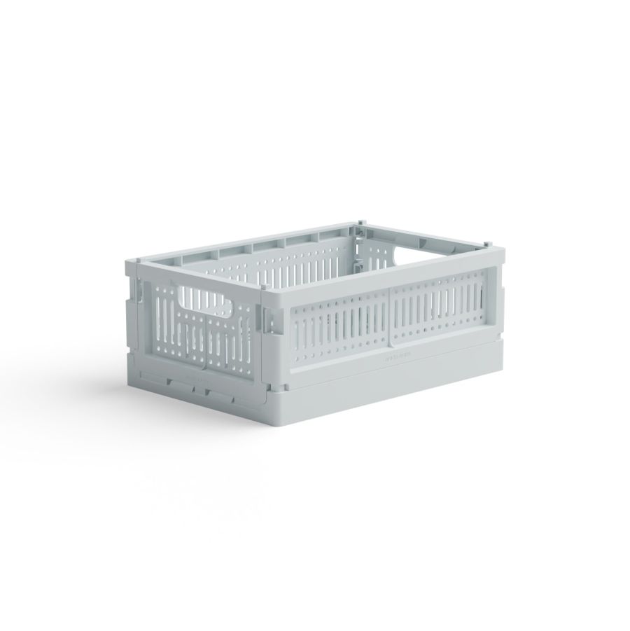 Made Crate foldekasse mini, ice cube blue