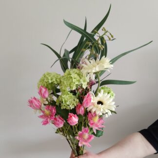 Bukett blushing bride gerbera Mr plant