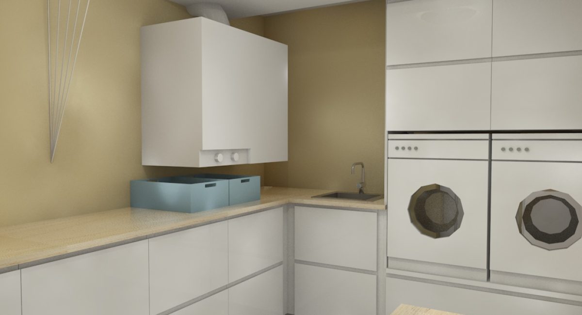 Interiørdesign vaskerom 2