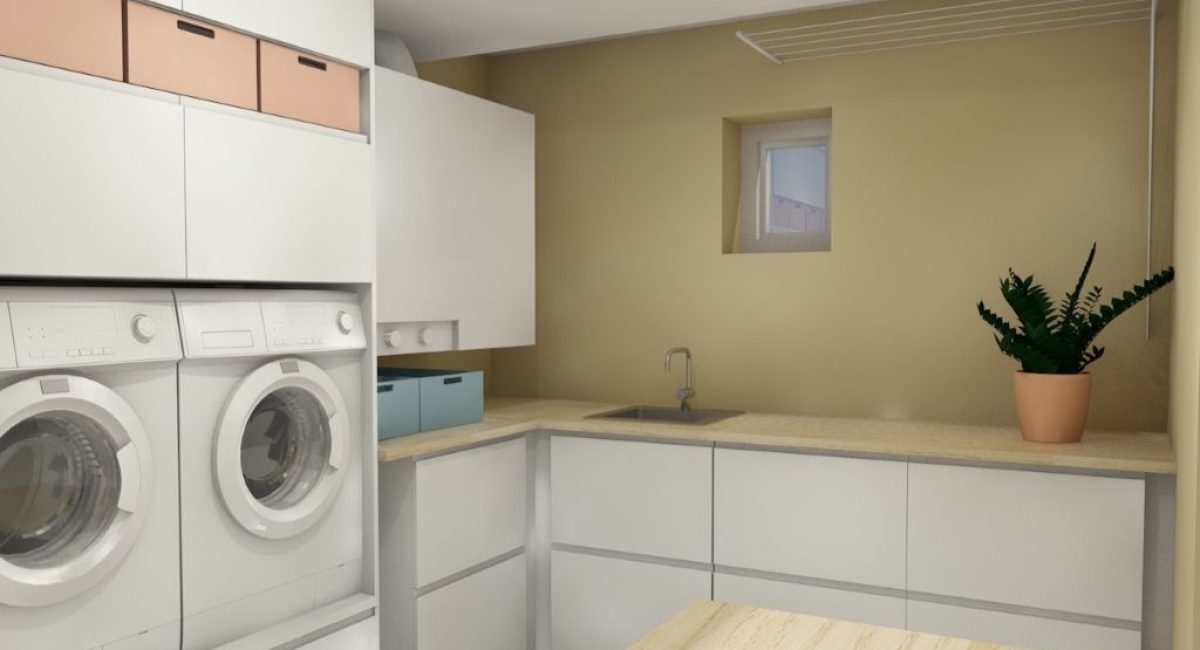 Interiørdesign vaskerom 3