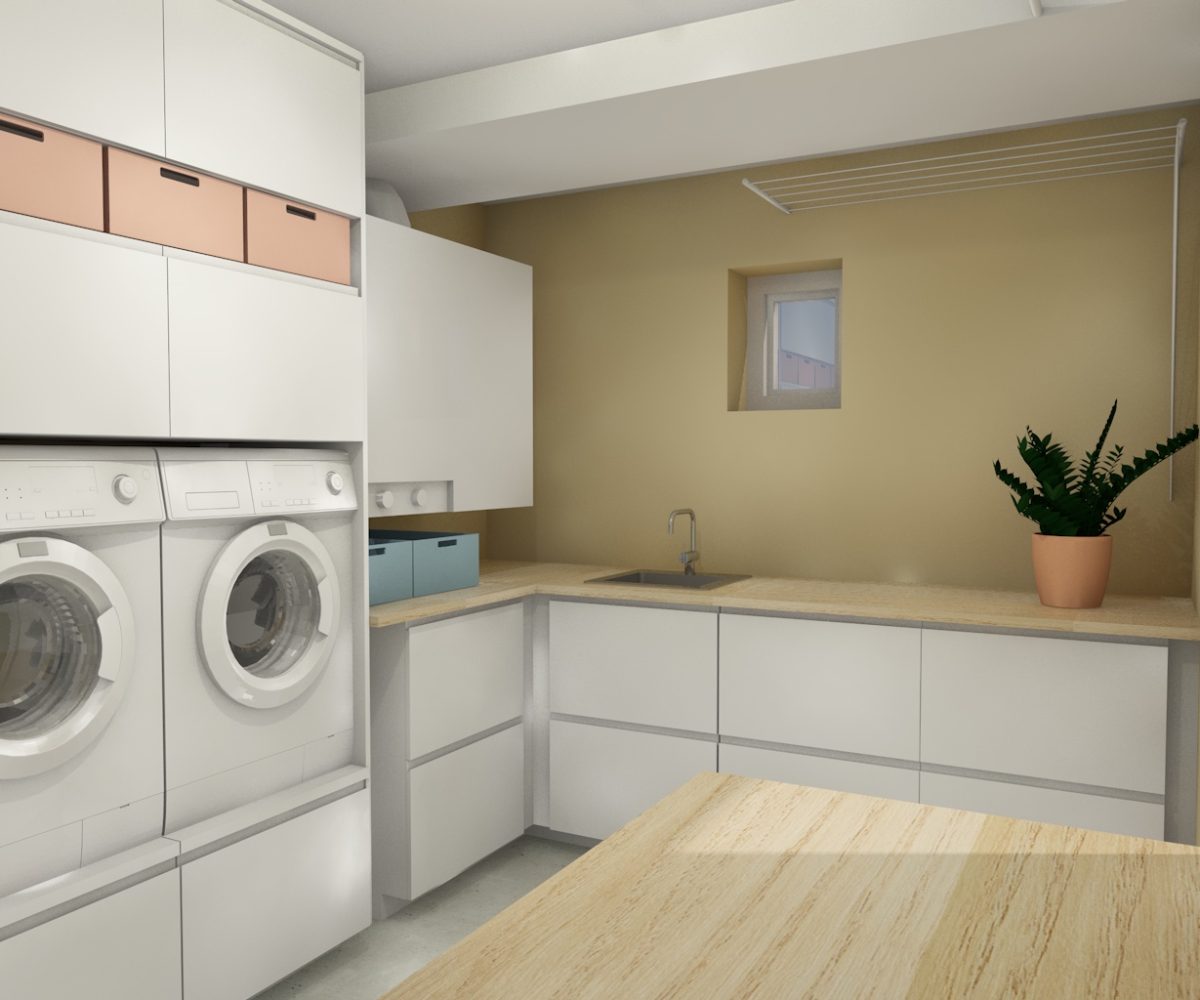 Interiørdesign vaskerom 5