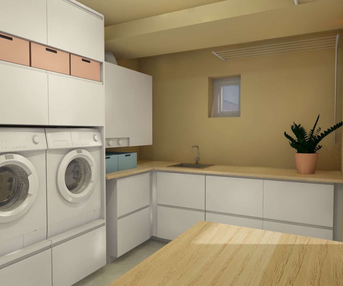 Interiørdesign vaskerom 7